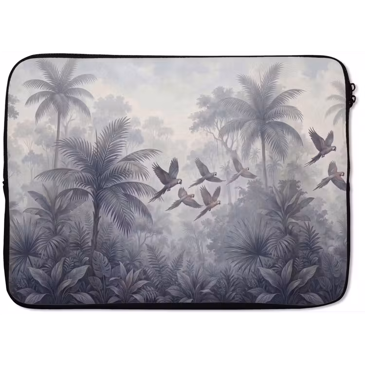 Vogel - Vliegend - Jungle - Vintage - Dieren laptophoes neopreen klein -zkaufland3dotto