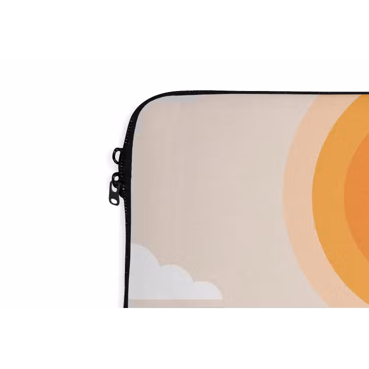 Vrijheidsbeeld - New York - Zon - Modern laptophoes neopreen klein -detail