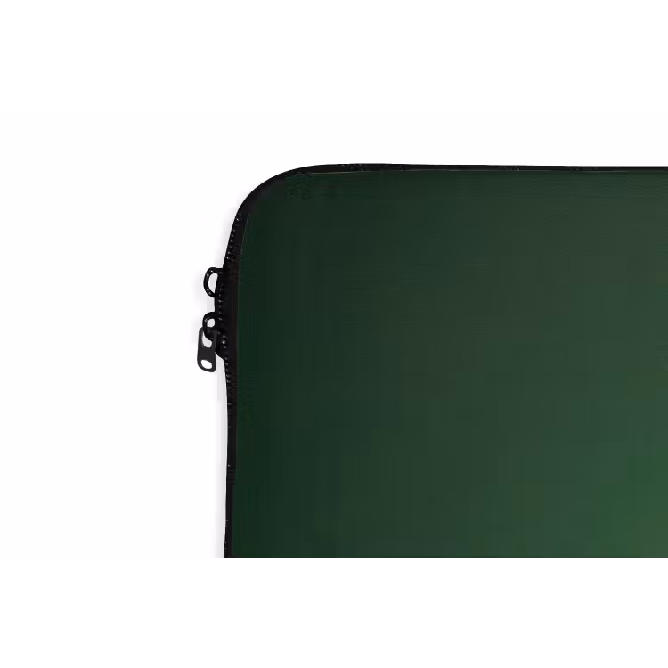 Vrouw - Groen - Modern - Bril - Abstract laptophoes neopreen klein -detail
