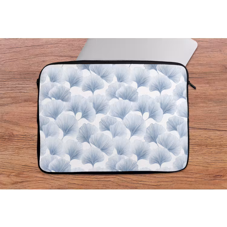 Waaier - Modern - Blauw laptophoes neopreen klein 279 -tafel