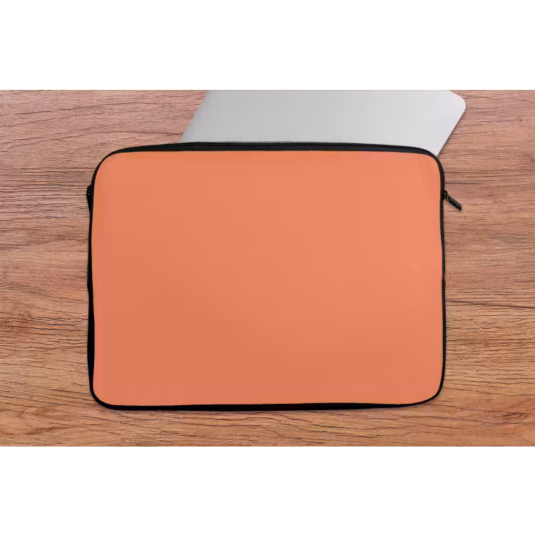 Warm - Clay - Terracotta laptophoes neopreen klein 279 -tafel
