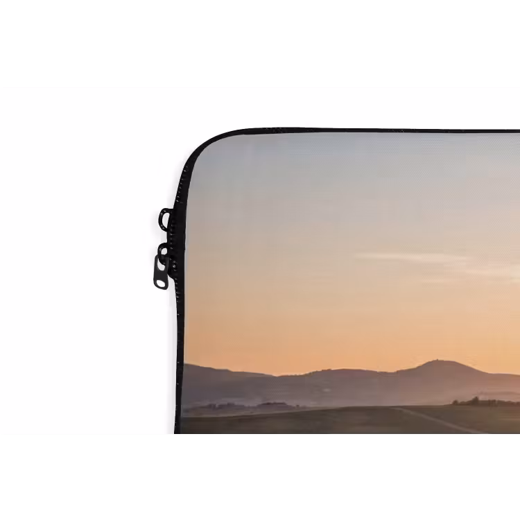Wijngaard - Zonsondergang - Landschap laptophoes neopreen klein -detail