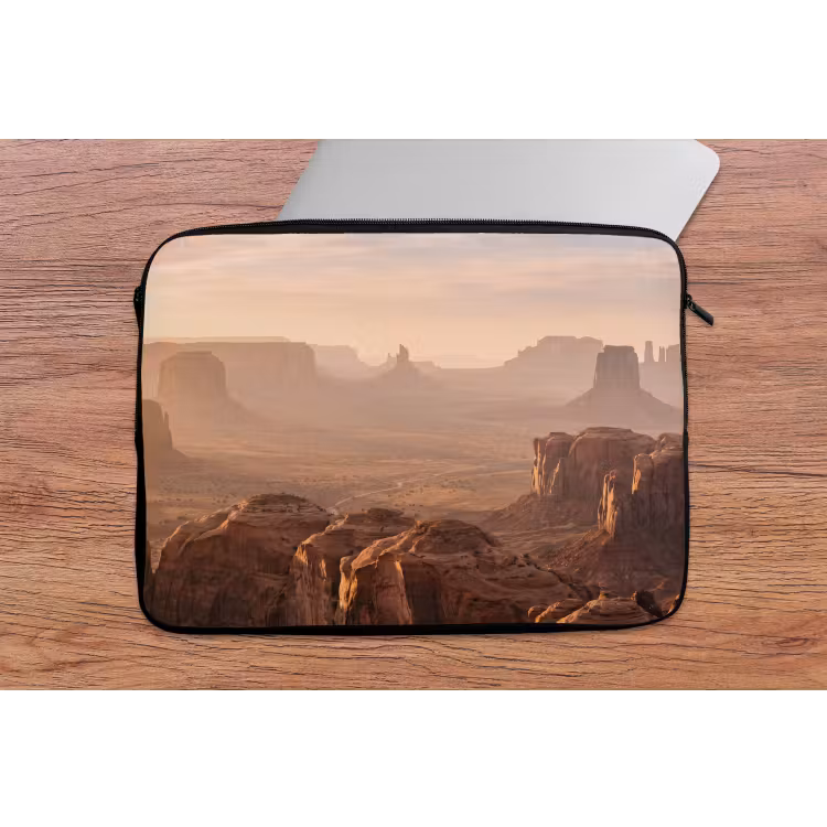 Woestijn - Landschap - Natuur laptophoes neopreen klein -tafel