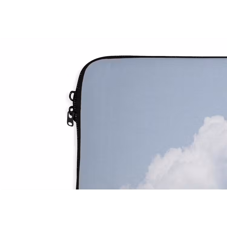 Laptophoes Wolk - Regen - Natuur - Wolk - Regen - Natuur laptophoes neopreen klein
