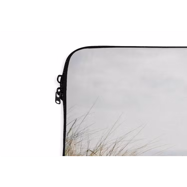 Wolken - Duinlandschap - Zand laptophoes neopreen klein -detail