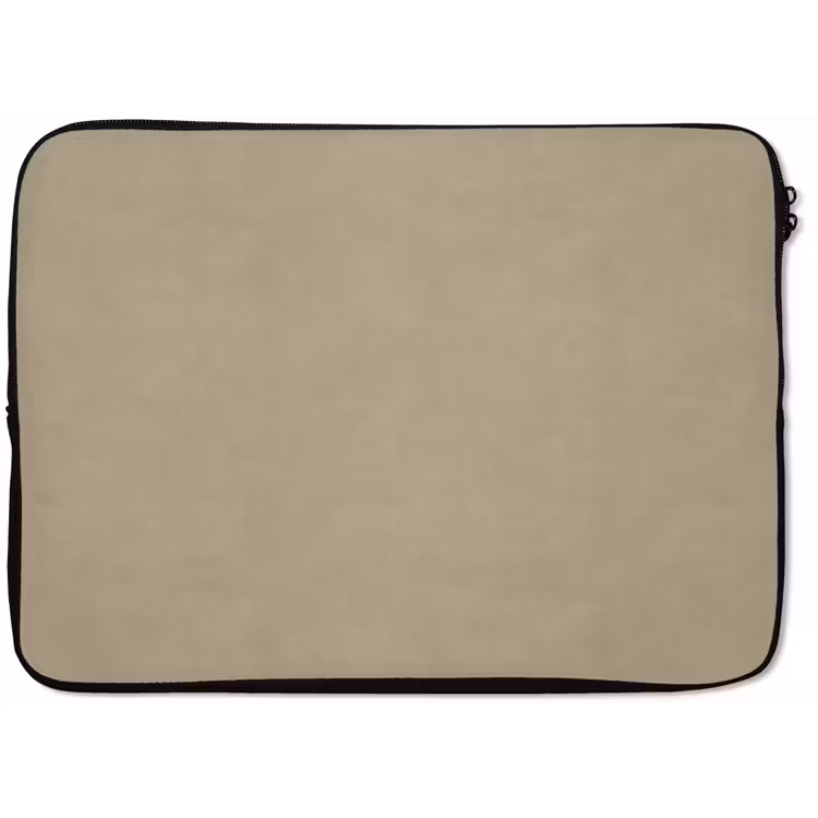 Zandkleur - Korrelige structuur - Beton laptophoes neopreen klein 279 -zkaufland3dotto