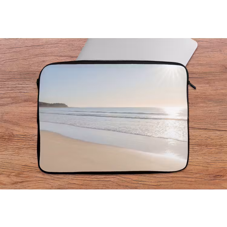 Zee - Zon - Zand laptophoes neopreen klein -tafel