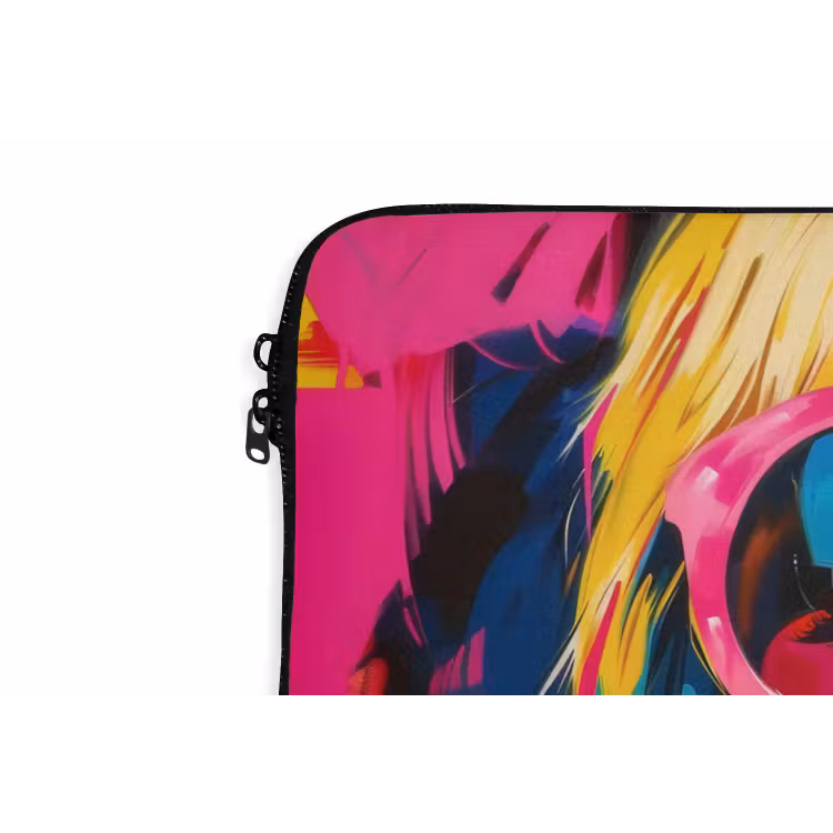 Zonnebril - Roze - Vrouw - Rietje laptophoes neopreen klein -detail