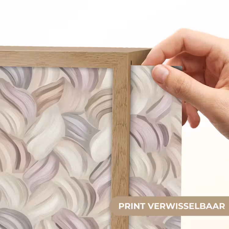 Abstract - Golvend - Pastel Light Box met batterij (Wandlamp) middel 907 -USP_websiteprintNL