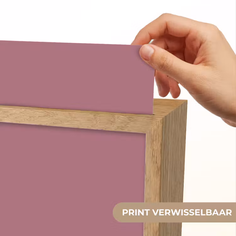 Antique - Mauve - Roze Light Box met kabel (Wandlamp) klein 929 -USP_websiteprintNL