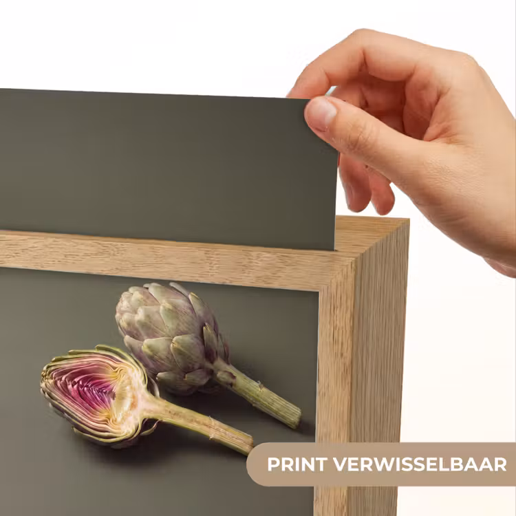 Lightbox - Wandlamp - Artisjok - Paars - Voedsel - Artisjok - Paars - Voedsel Light Box met kabel (Wandlamp) klein