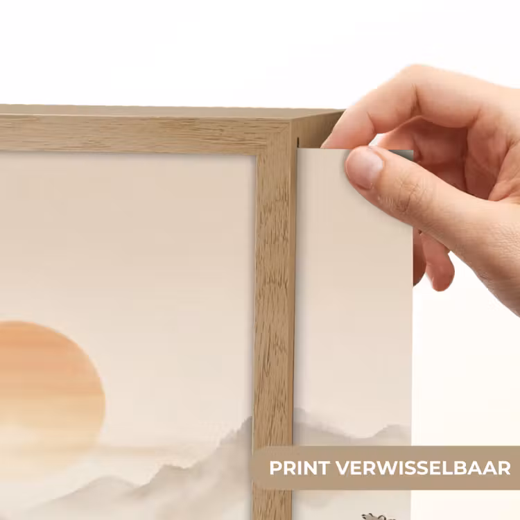 Azië - Landschap - Kleurrijk Light Box met batterij (Wandlamp) middel -USP_websiteprintNL