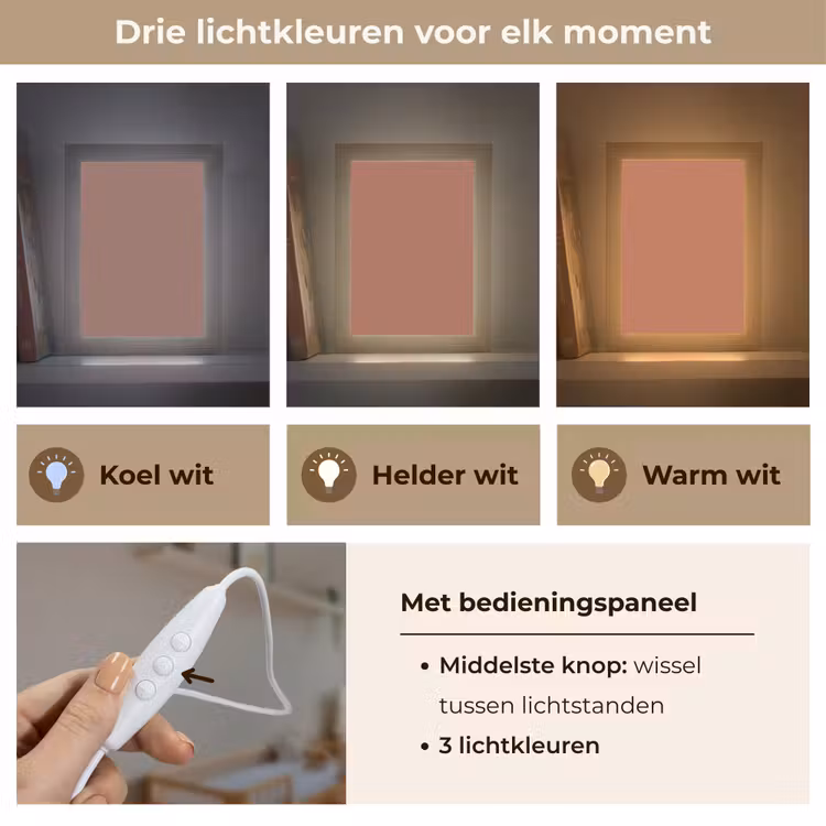 Baked - Earth - Oranje Light Box met kabel (Wandlamp) klein 929 -USP_lichtkleurNL