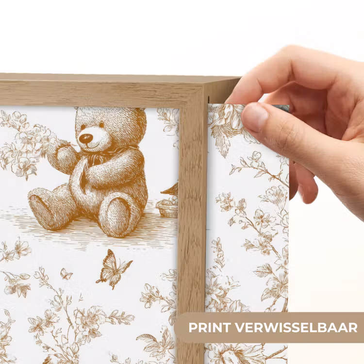 Beer - Tijdloos - Bruin Light Box met batterij (Wandlamp) middel 907 -USP_websiteprintNL