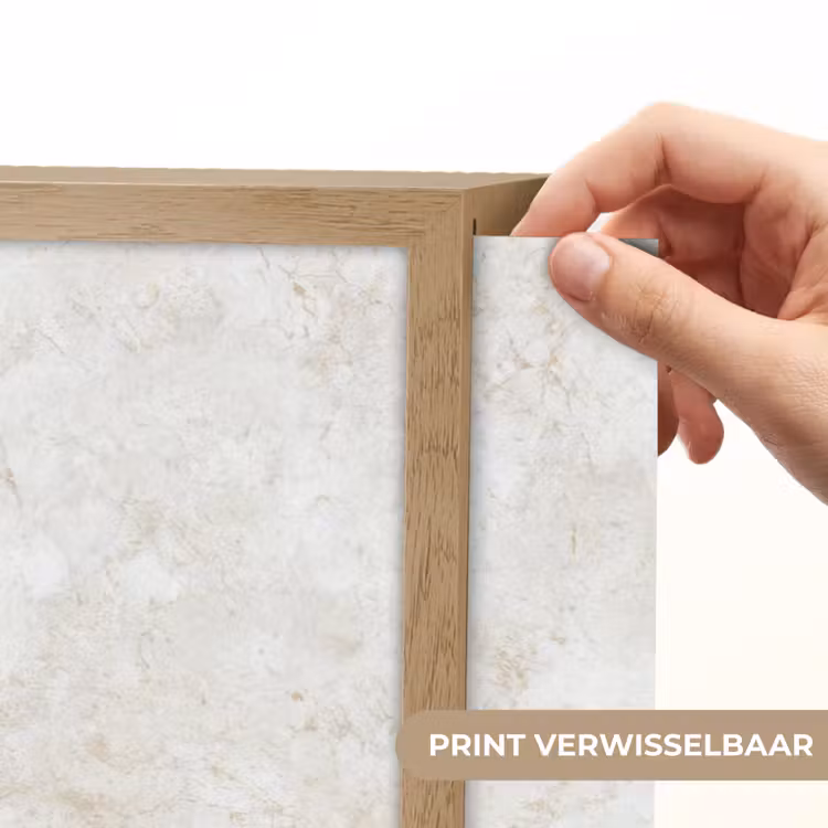 Beige - Marmer - Aders Light Box met batterij (Wandlamp) middel 907 -USP_websiteprintNL