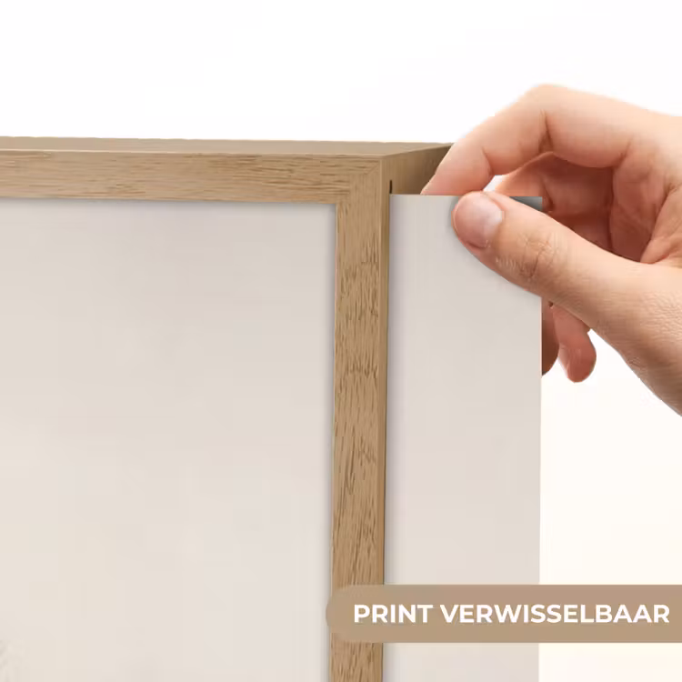 Boom - Mist - Sneeuw - Winter - Minimalistisch Light Box met batterij (Wandlamp) middel -USP_websiteprintNL
