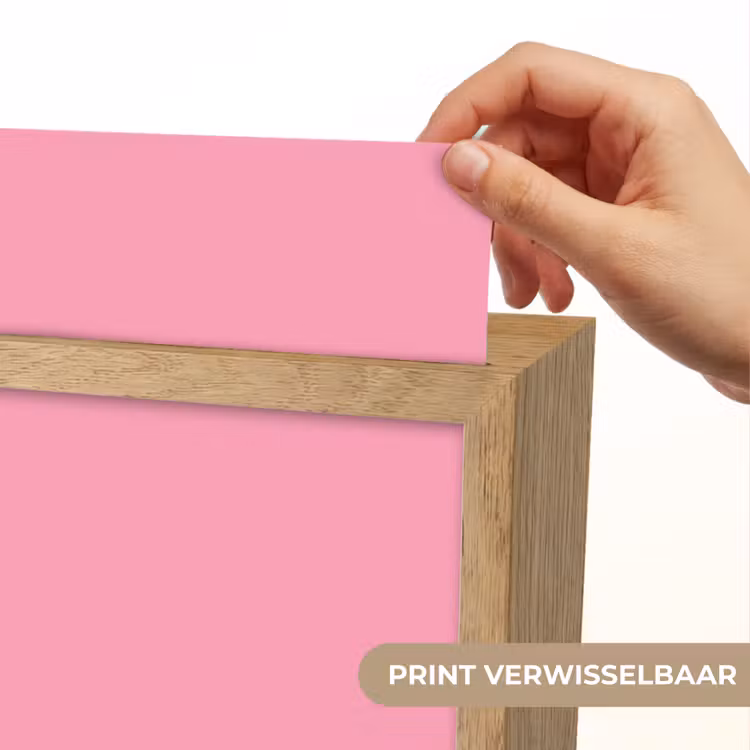 Bubblegum - Pink - Roze Light Box met kabel (Wandlamp) klein 929 -USP_websiteprintNL