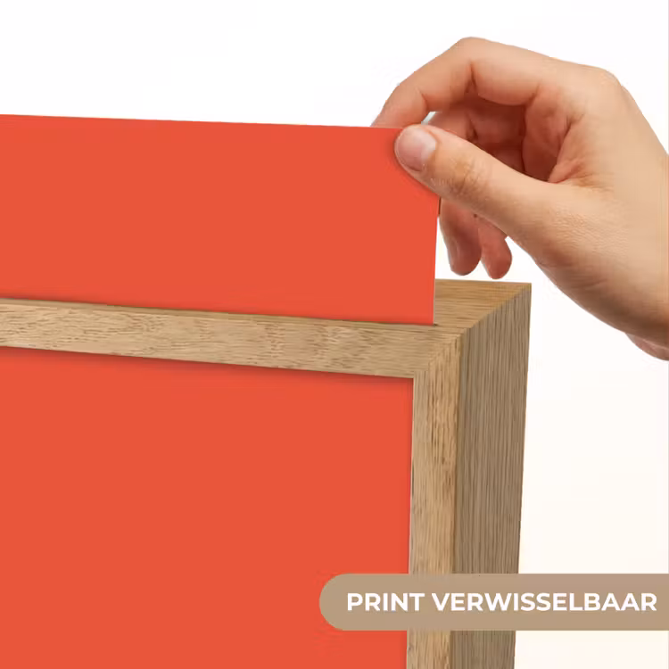 Burnt - Coral - Oranje Light Box met kabel (Wandlamp) klein 929 -USP_websiteprintNL