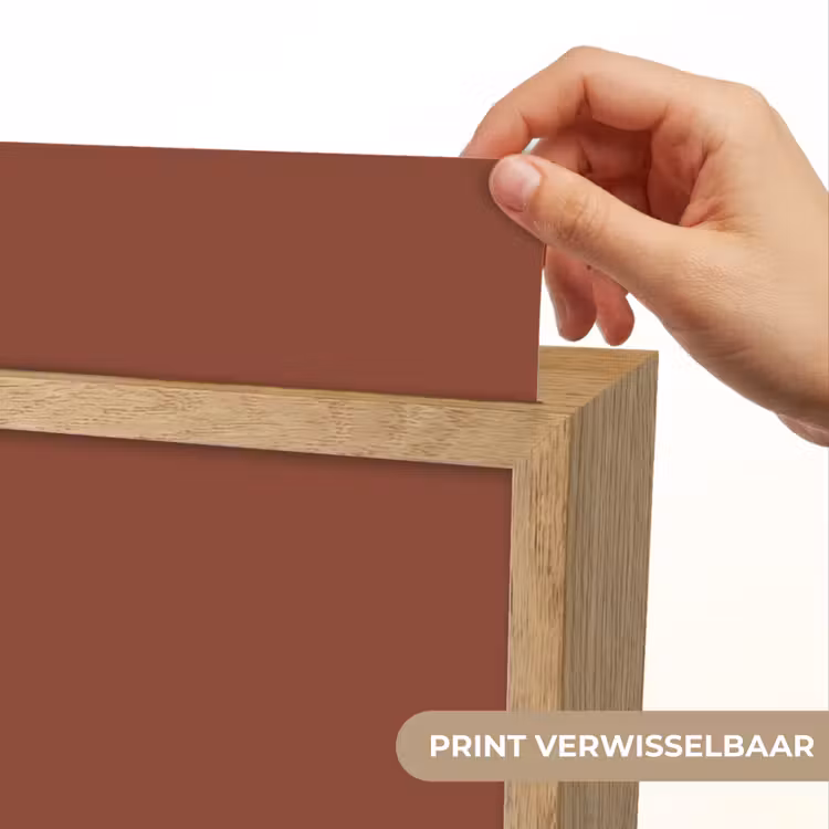 Burnt - Mahogany - Terracotta Light Box met kabel (Wandlamp) klein 929 -USP_websiteprintNL