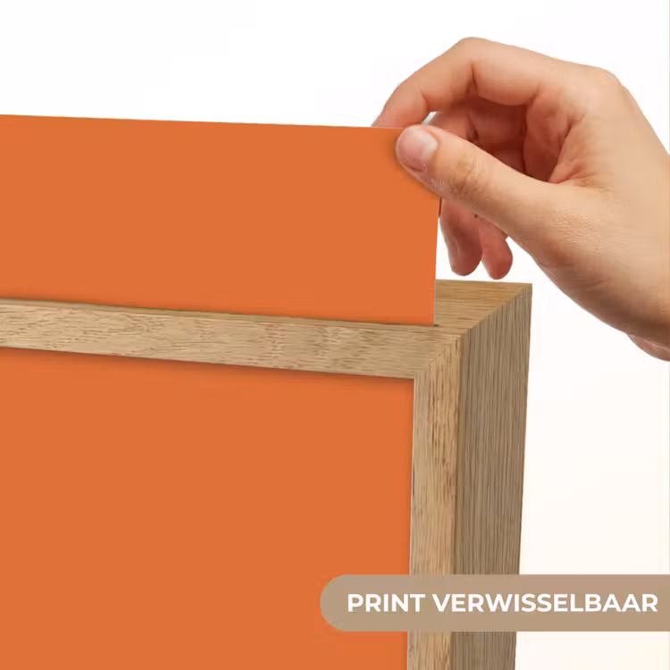 Burnt - Sienna - Oranje Light Box met kabel (Wandlamp) klein 929 -USP_websiteprintNL