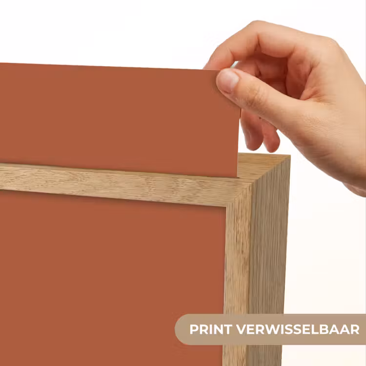 Burnt - Sienna - Oranje Light Box met kabel (Wandlamp) klein 929 -USP_websiteprintNL