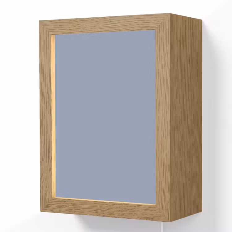 Canary - Champ - Blauw Light Box met kabel (Wandlamp) klein 929 -3d