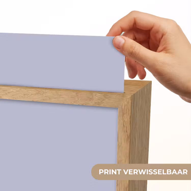 Chalky - Lavender - Paars Light Box met kabel (Wandlamp) klein 929 -USP_websiteprintNL