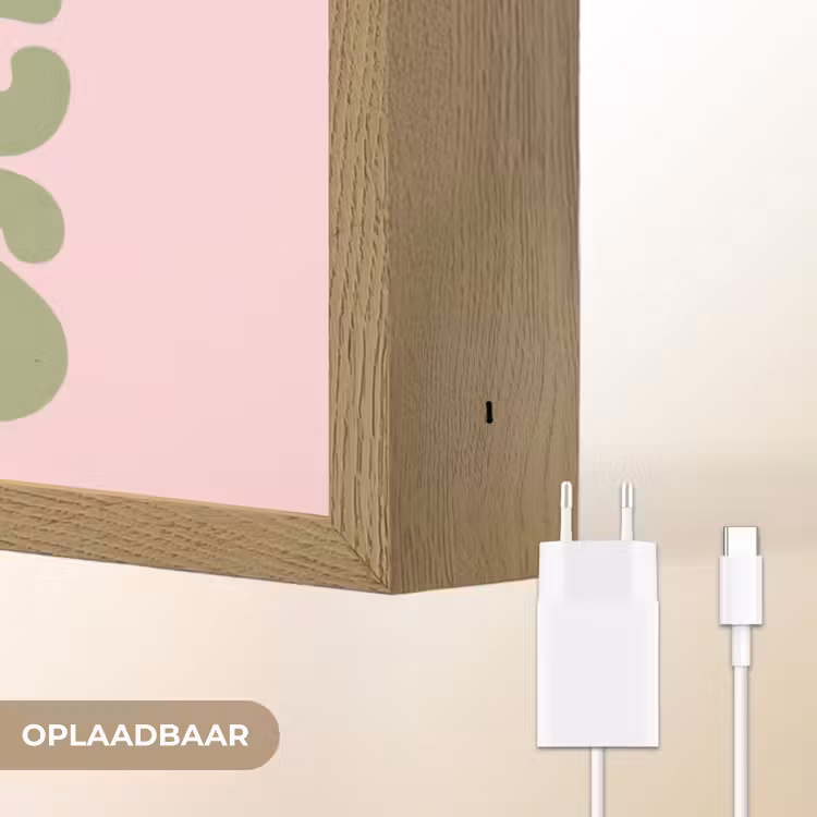Chase greatness - Groen - Roze - Retro Light Box met batterij (Wandlamp) middel -USP_websiteoplaadbaarNL