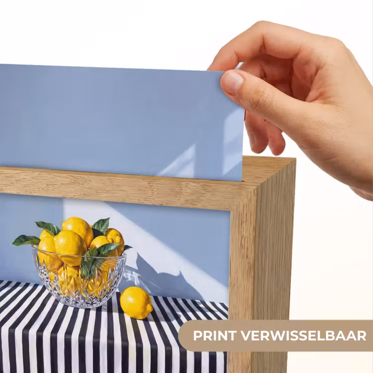 Lightbox - Wandlamp - Citroenen - Fruit - Geel - Citroenen - Fruit - Geel Light Box met kabel (Wandlamp) klein