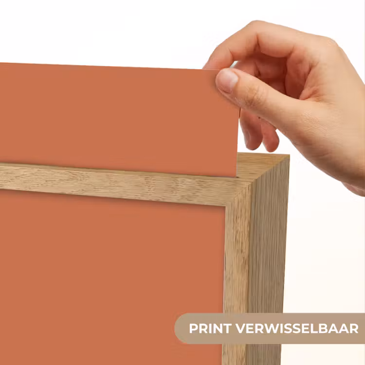 Classic - Terracotta - Oranje Light Box met kabel (Wandlamp) klein 929 -USP_websiteprintNL