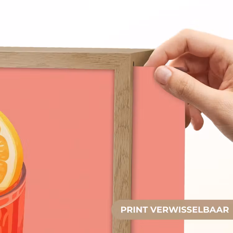Cocktail Lounge - Glas - Koraal Light Box met batterij (Wandlamp) middel -USP_websiteprintNL