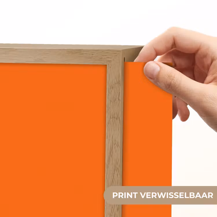 Cool - Paars - Oranje Light Box met batterij (Wandlamp) middel -USP_websiteprintNL