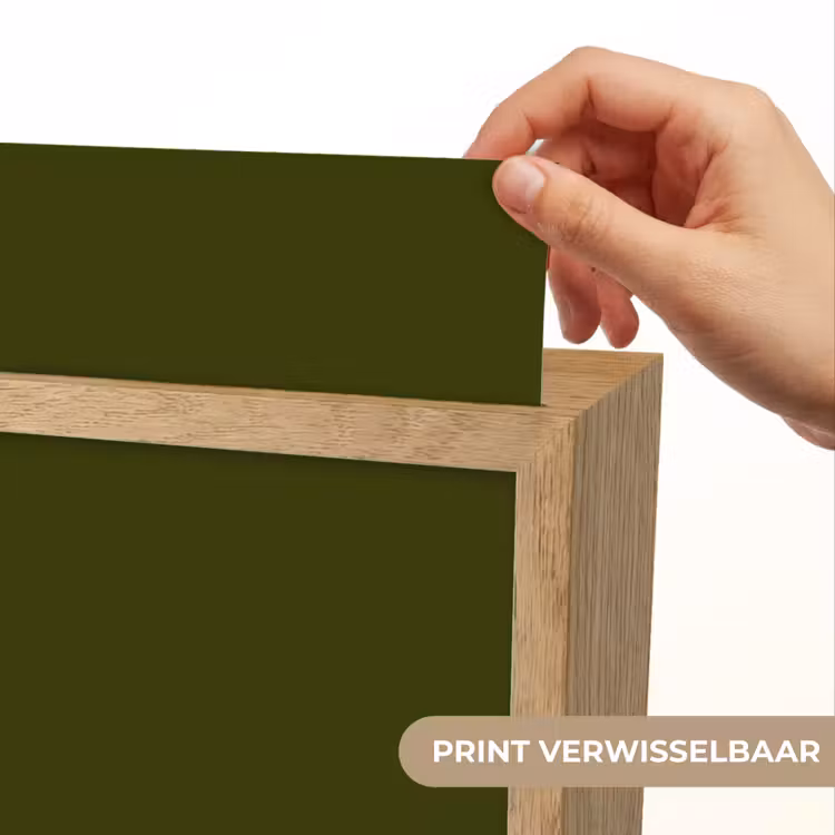 Dark - Olive - Groen Light Box met kabel (Wandlamp) klein 929 -USP_websiteprintNL