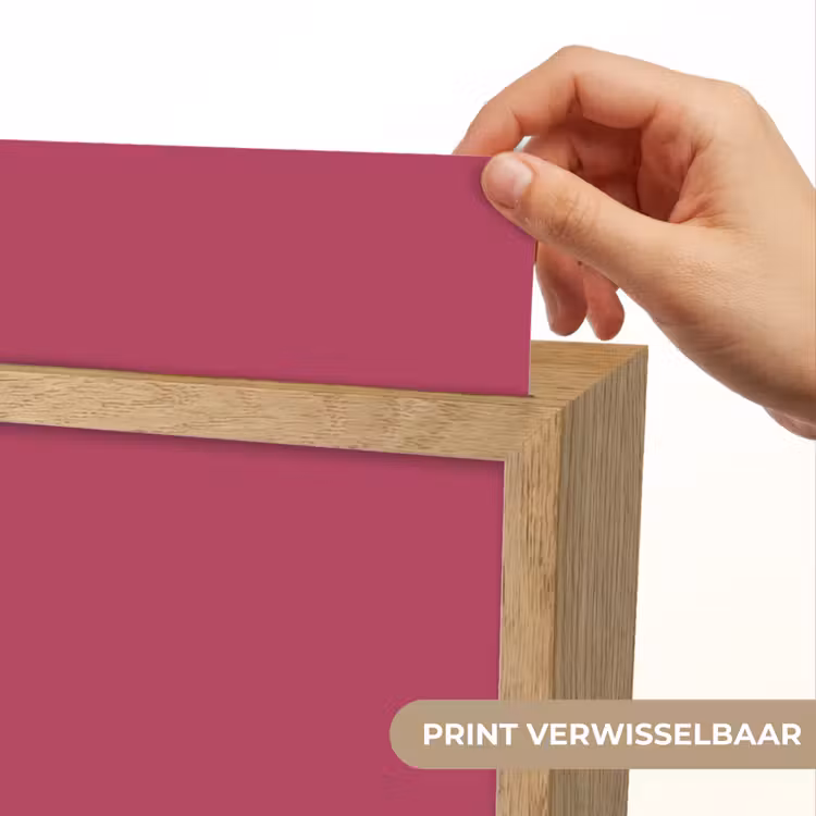 Deep - Berry - Rood Light Box met kabel (Wandlamp) klein 929 -USP_websiteprintNL
