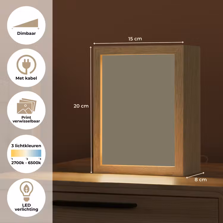 Deep - Khaki - Groen Light Box met kabel (Wandlamp) klein 929 -USP_websiteoverzichtNL
