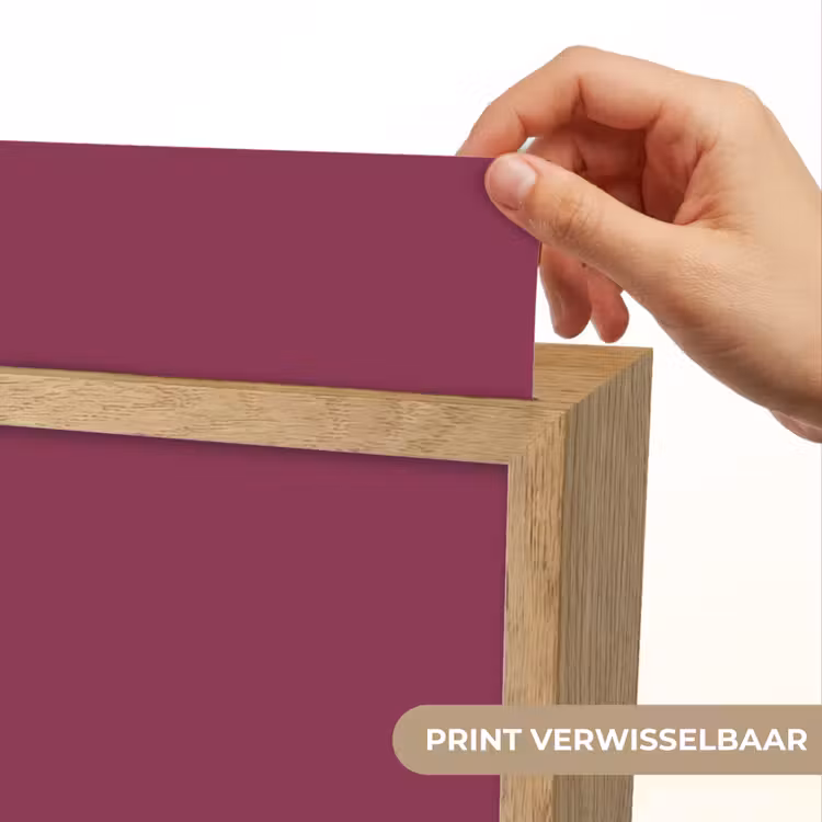 Deep - Rasberry - Rood Light Box met kabel (Wandlamp) klein 929 -USP_websiteprintNL