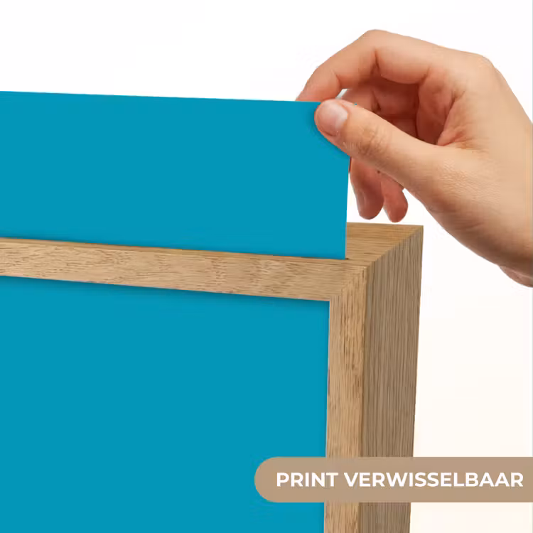 Deep - Turquoise - Turkoois Light Box met kabel (Wandlamp) klein 929 -USP_websiteprintNL