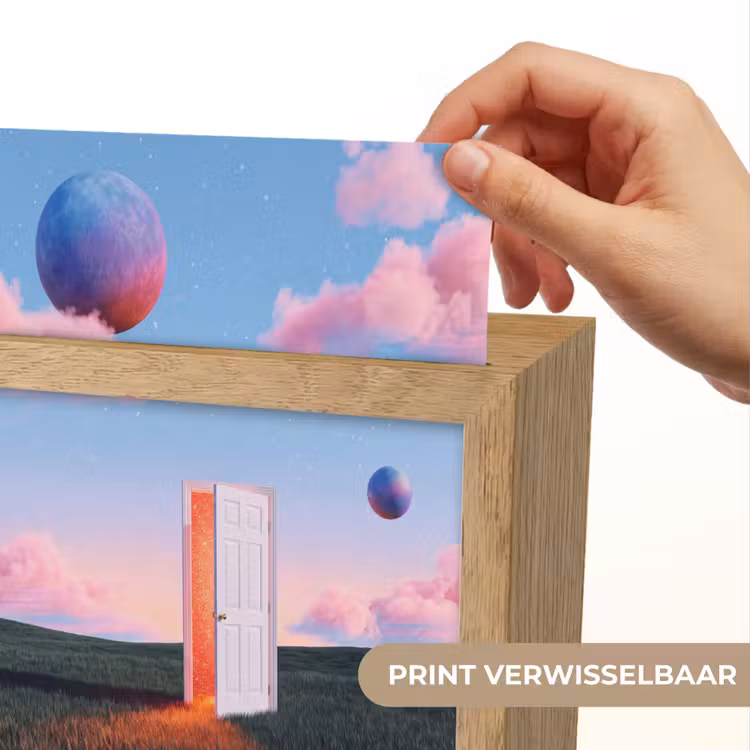 Lightbox - Wandlamp - Deur - Fantasie - Ruimte - Deur - Fantasie - Ruimte Light Box met kabel (Wandlamp) klein
