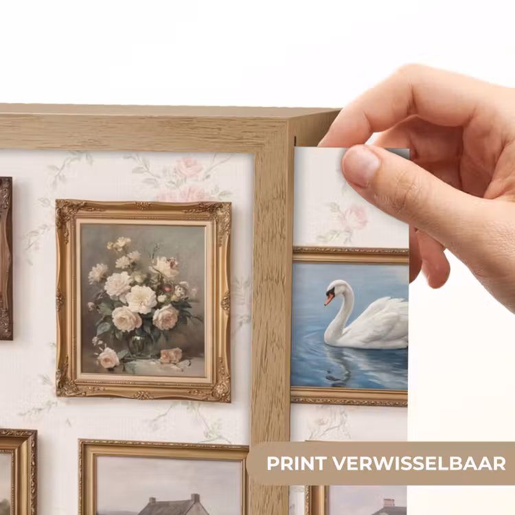 Dier - Kat - Portret - Klassiek Light Box met batterij (Wandlamp) middel -USP_websiteprintNL