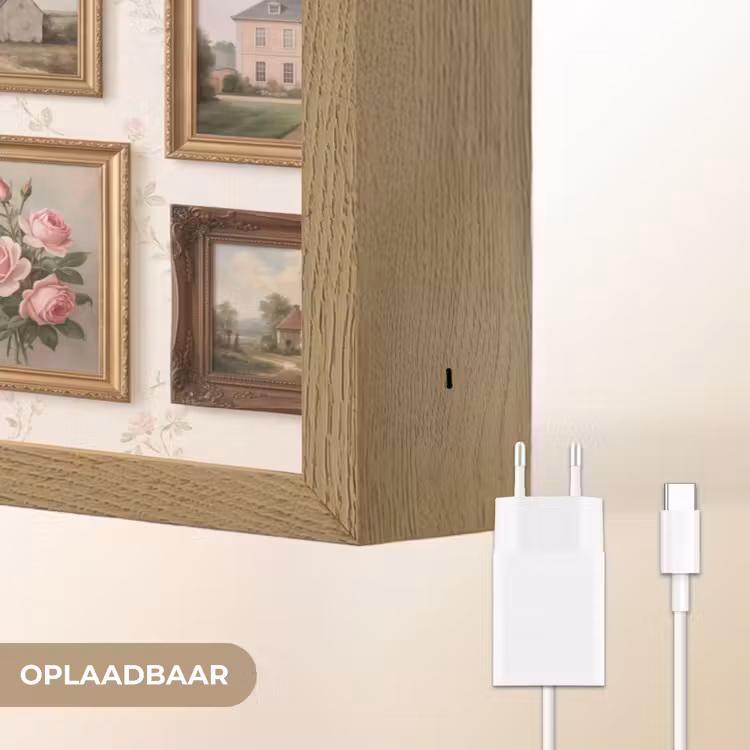 Dier - Kat - Portret - Klassiek Light Box met batterij (Wandlamp) middel -USP_websiteoplaadbaarNL