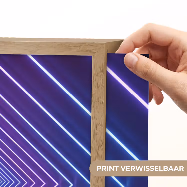 Driedimensionaal - Tunnel - Ruimte Light Box met batterij (Wandlamp) middel -USP_websiteprintNL