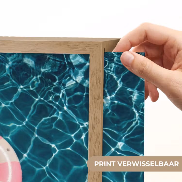 Drijvend - Zwemband - Water Light Box met batterij (Wandlamp) middel -USP_websiteprintNL
