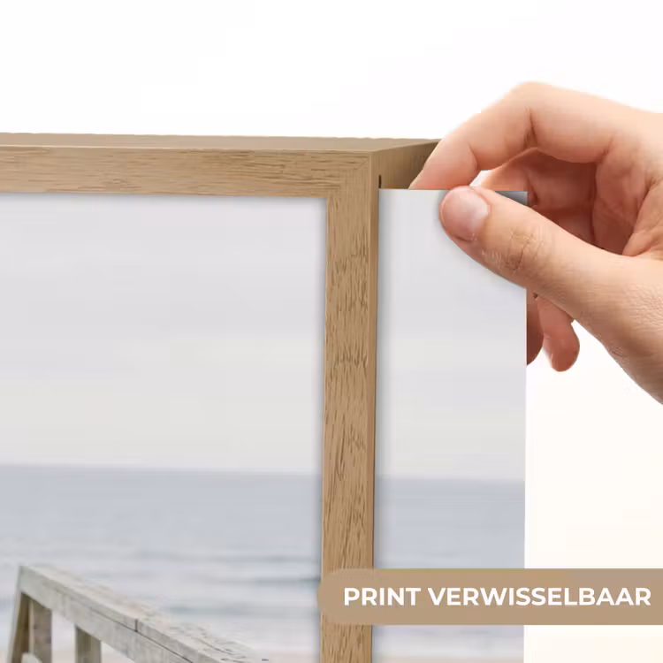 Duinen - Vlonder - Oceaan Light Box met batterij (Wandlamp) middel -USP_websiteprintNL