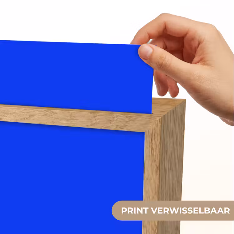 Electric - Blue - Blauw Light Box met kabel (Wandlamp) klein 929 -USP_websiteprintNL