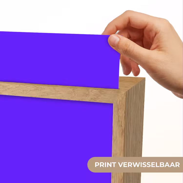 Electric - Indigo - Paars Light Box met kabel (Wandlamp) klein 929 -USP_websiteprintNL