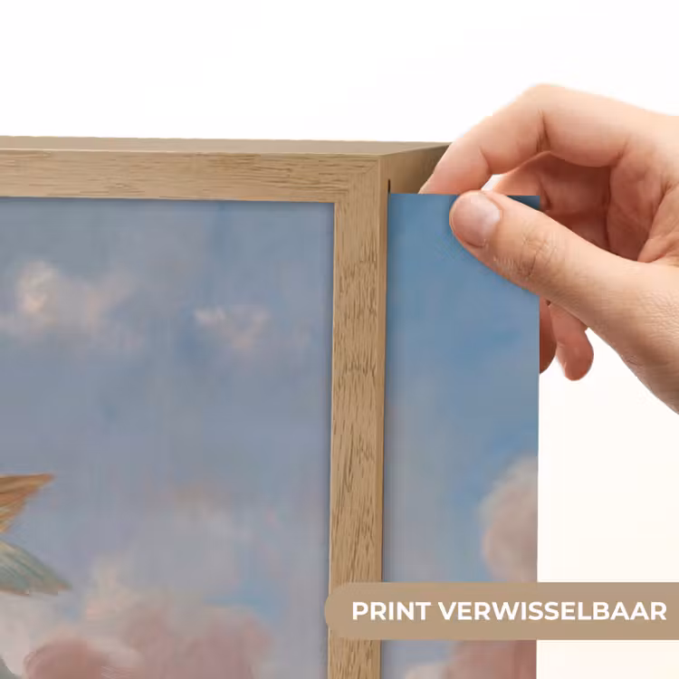 Engel - Pijl en boog - Mythologie - Klassiek Light Box met batterij (Wandlamp) middel -USP_websiteprintNL