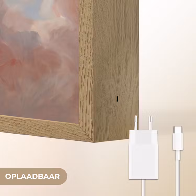 Engel - Pijl en boog - Mythologie - Klassiek Light Box met batterij (Wandlamp) middel -USP_websiteoplaadbaarNL