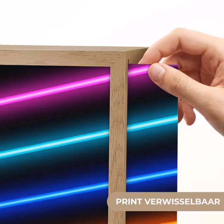 Esthetiek - Retro - Neon Light Box met batterij (Wandlamp) middel -USP_websiteprintNL