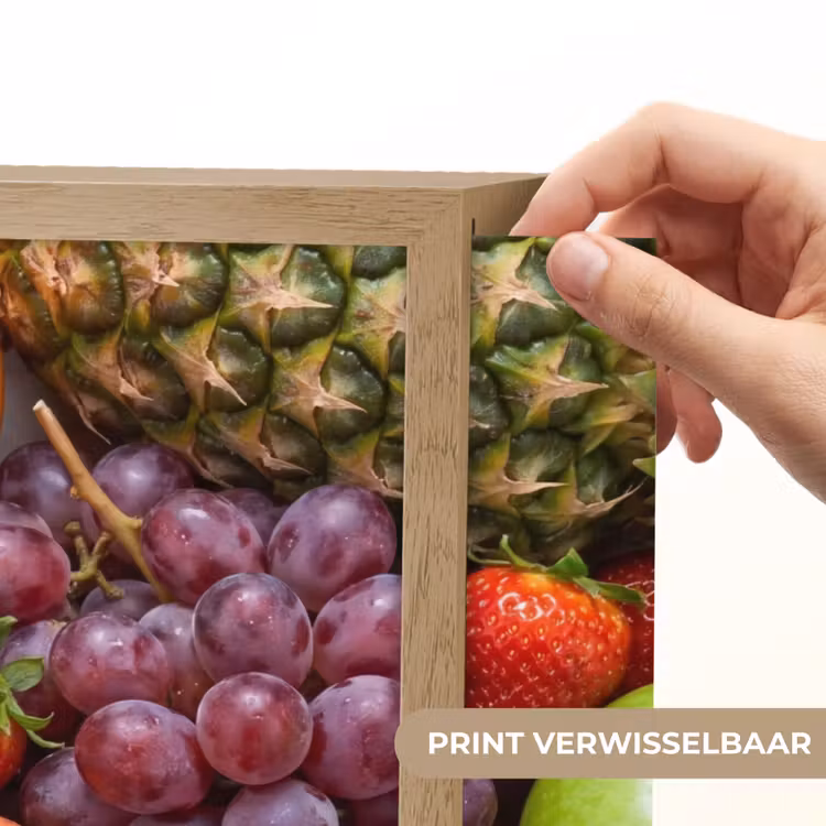 Eten - Fruit - Vers - Kleurrijk - Voeding Light Box met batterij (Wandlamp) middel -USP_websiteprintNL