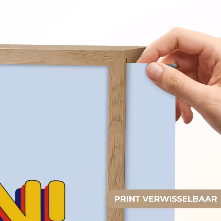 Fijn - Geel - Oranje Light Box met batterij (Wandlamp) middel -USP_websiteprintNL